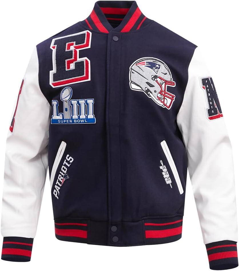 image:imagePro Standard Mens NFL Mash Up Varsity JacketBlue