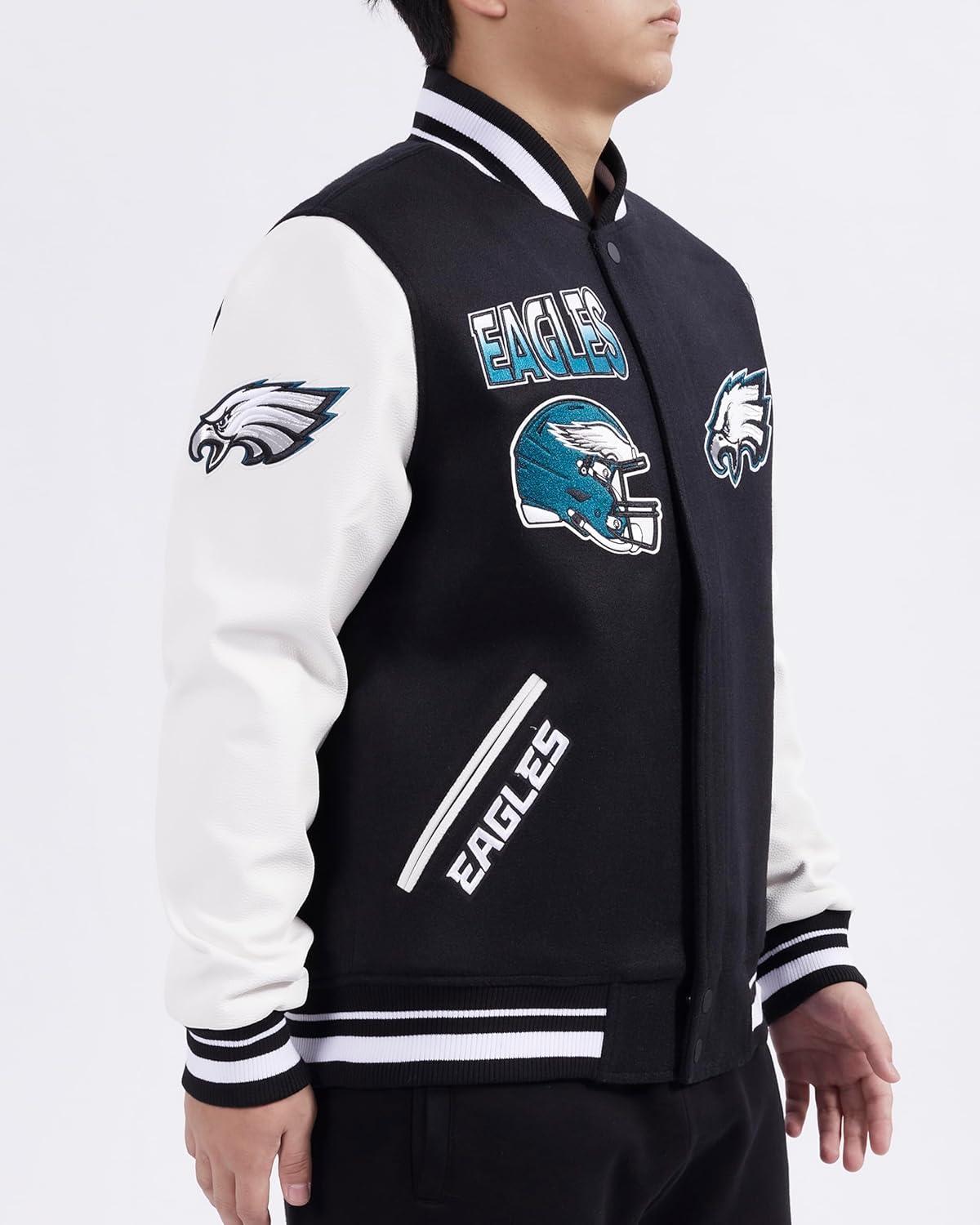 image:imagePro Standard Mens NFL Turn It Up Varsity JacketBlack