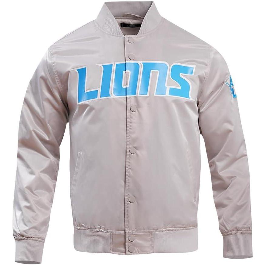 image:imagePro Standard Mens NFL Classic Satin JacketSilver