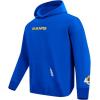 Mens NFL Wingspan Fleece Pull Over Hoodie(Royal Blue)