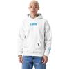 Mens NFL Wingspan Fleece Pull Over Hoodie(White)