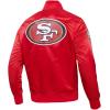 Pro Standard Mens NFL Classic Satin Jacket(Red)