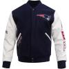 Pro Standard Mens NFL Classic Varsity Jacket(Blue)
