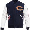 Pro Standard Mens NFL Classic Varsity Jacket(Blue)