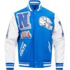 Pro Standard Mens NFL Classic Varsity Jacket(Blue)