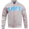 Pro Standard Mens NFL Classic Satin Jacket(Silver)