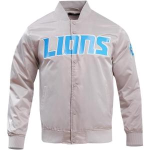 Pro Standard Mens NFL Classic Satin Jacket(Silver)