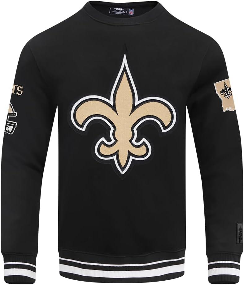 image:imagePro Standard Mens NFL Mash Up Brushed Back French Terry Crewneck SweatshirtBlack