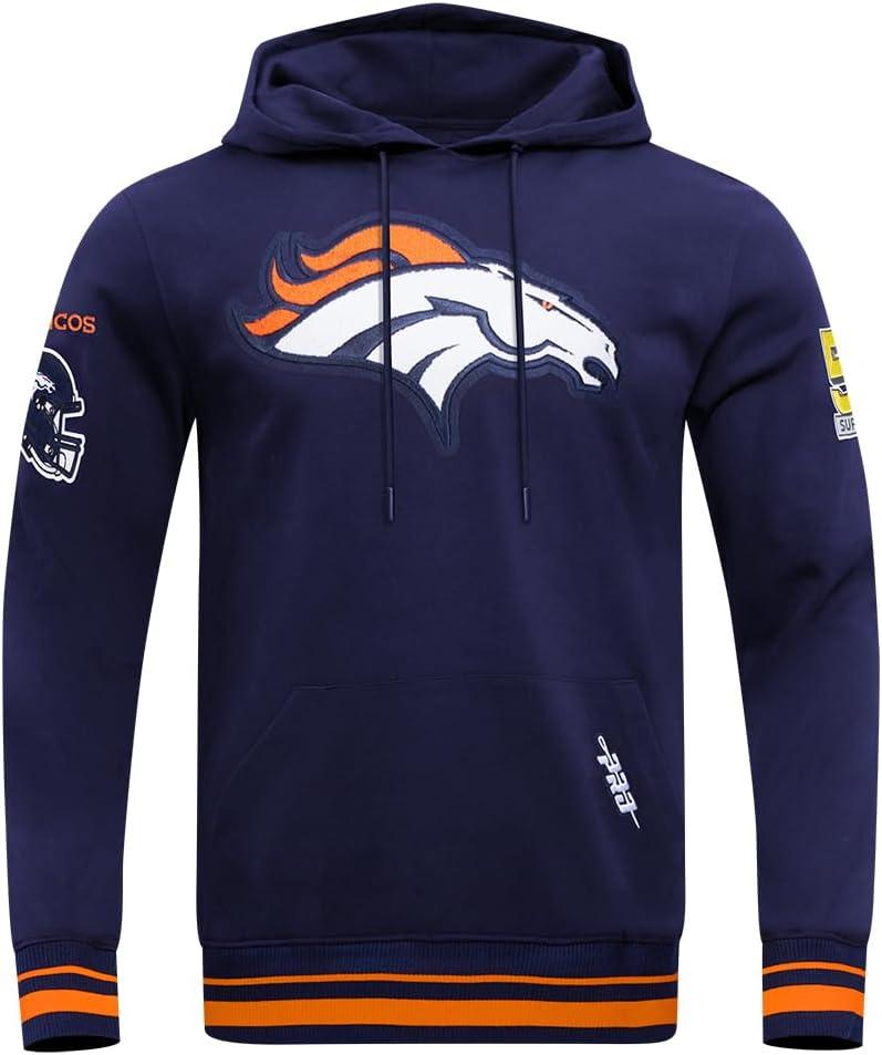 image:imagePro Standard Mens NFL Mash Up Brushed Back French Terry Pull Over HoodieBlue