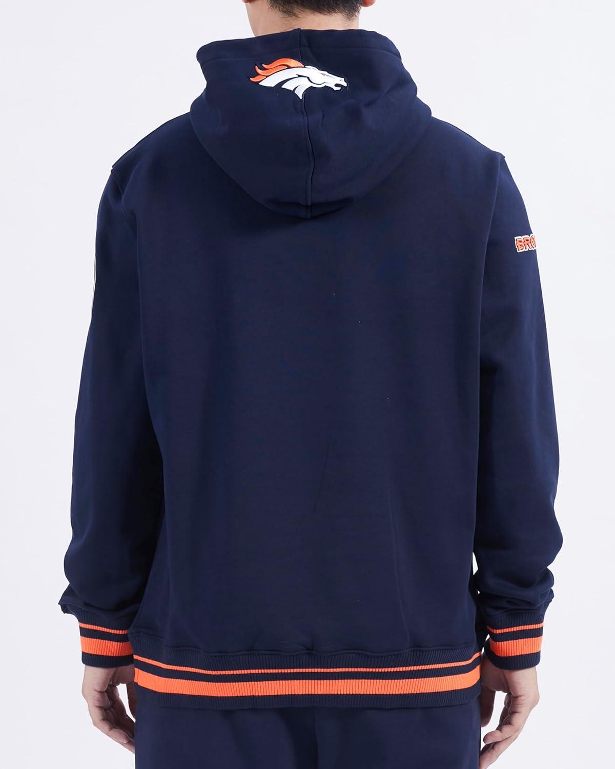 image:imagePro Standard Mens NFL Script Tail Brushed Back French Terry Pull Over HoodieBlue
