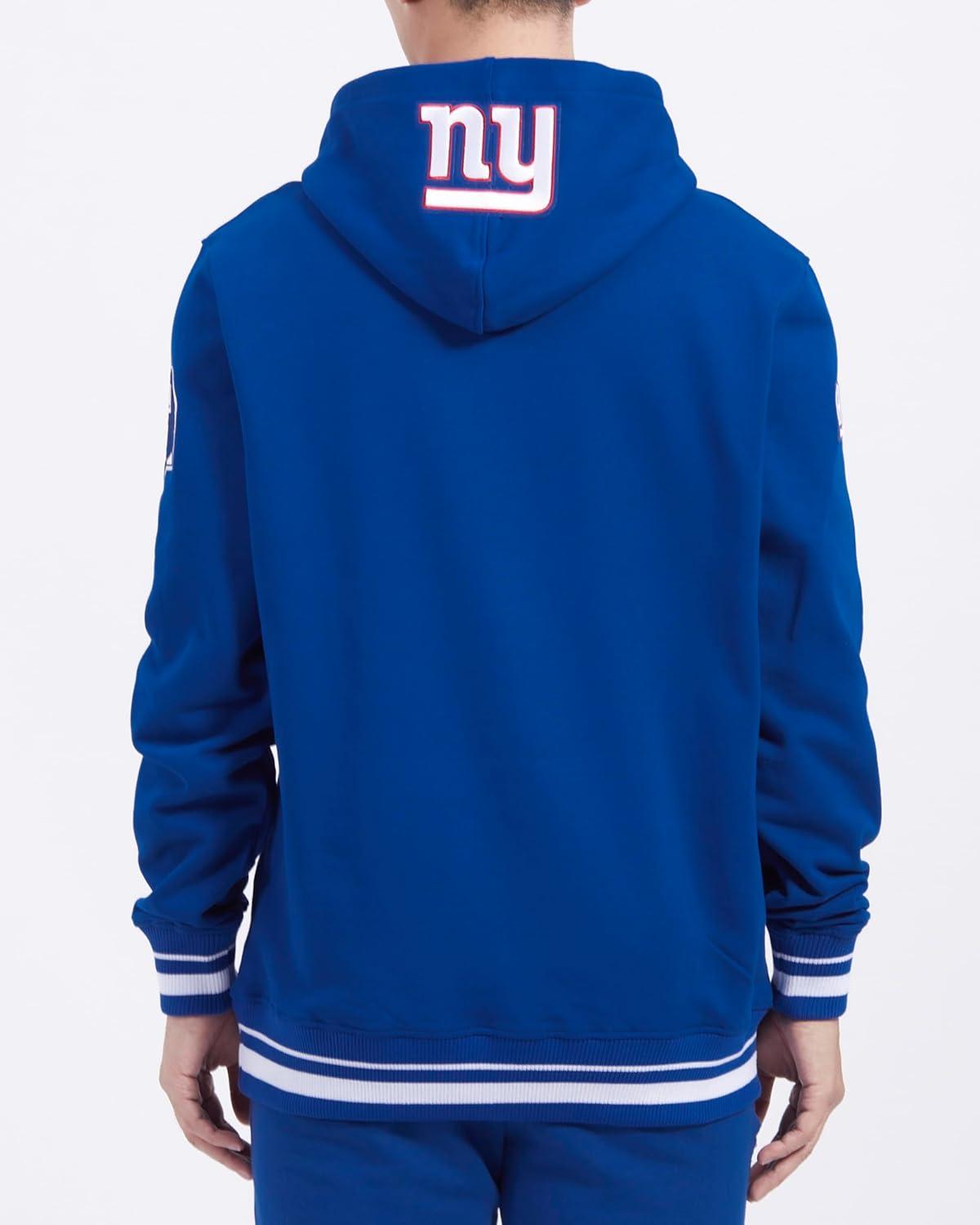 image:imagePro Standard Mens NFL Script Tail Brushed Back French Terry Pull Over HoodieBlue