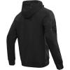Pro Standard Mens NFL Classic Triple Black Cotton Double Knit Full Zip Hoodie(Triple Black)