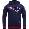 Pro Standard Mens NFL Mash Up Brushed Back French Terry Pull Over Hoodie(Blue)