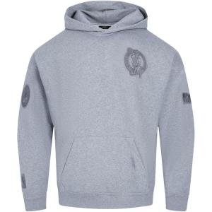 Pro Standard Mens NBA Neutral Pull Over Hoodie(Dark Heather Gray)