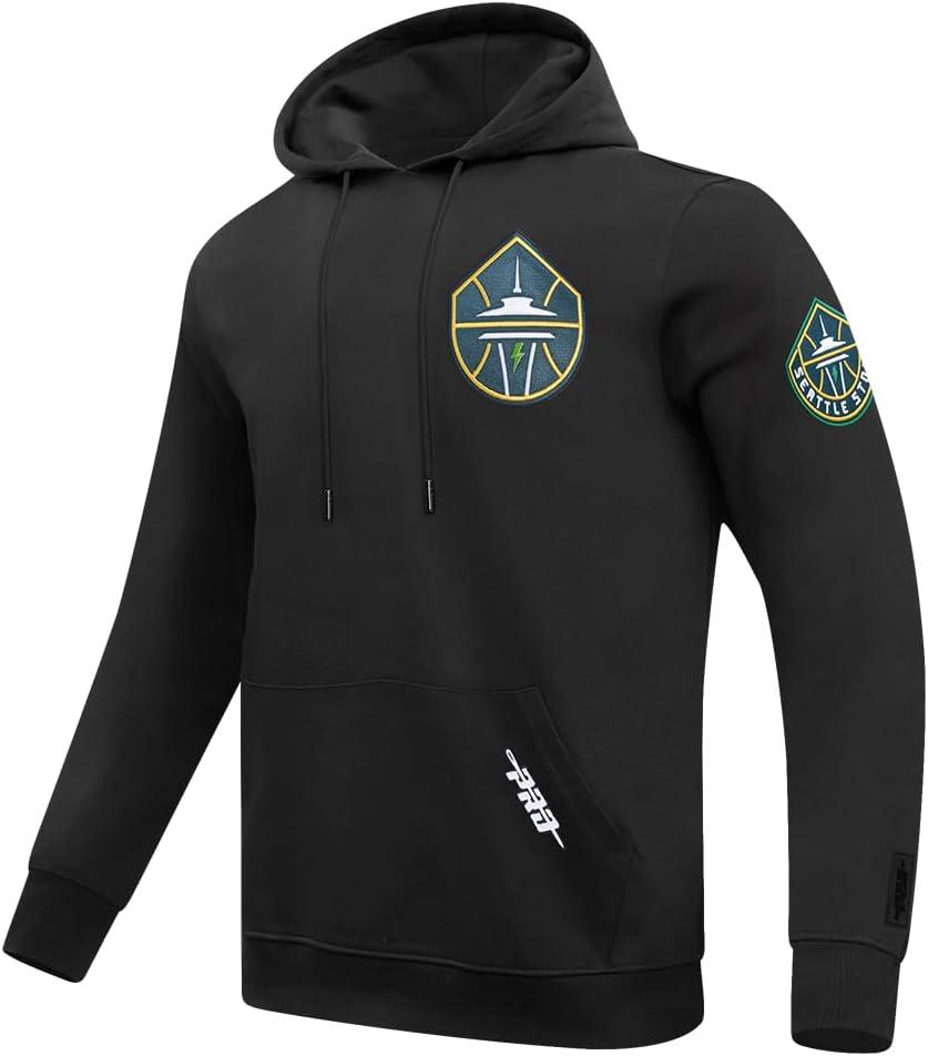 image:imagePro Standard Mens WNBA Classic Chenille Pull Over HoodieBlack
