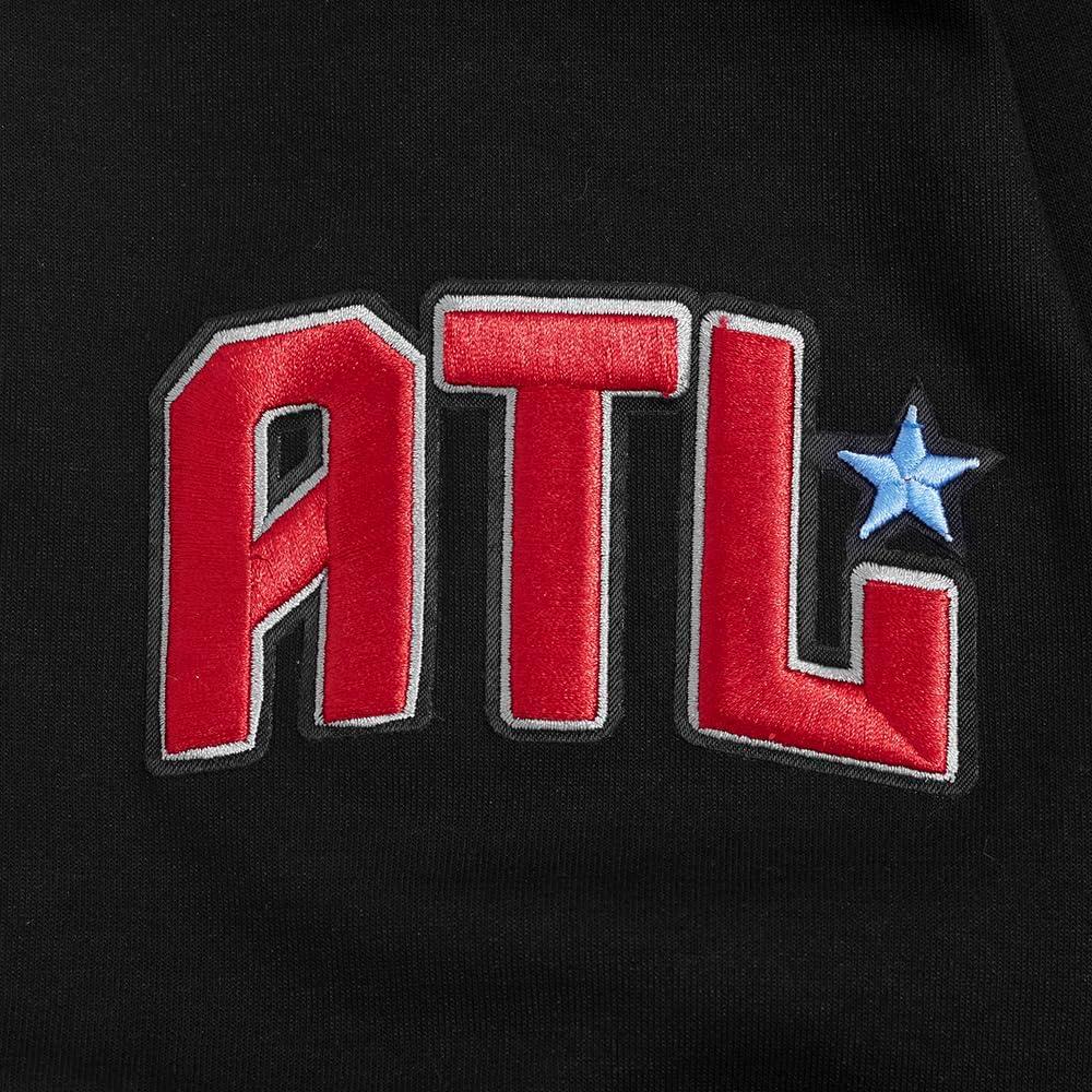 image:imagePro Standard Mens WNBA Classic Chenille Pull Over HoodieBlack