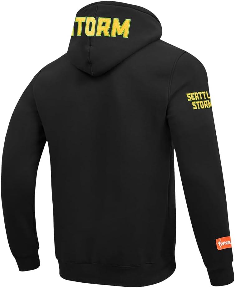 image:imagePro Standard Mens WNBA Classic Chenille Pull Over HoodieBlack