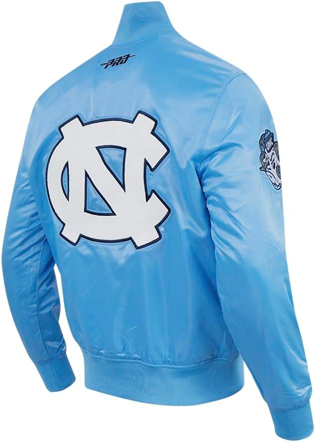 image:imagePro Standard NCAA mens Mens College Classic Chenille Satin JacketUniversity Blue