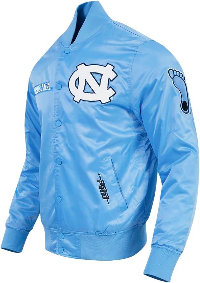 image:imagePro Standard NCAA mens Mens College Classic Chenille Satin JacketUniversity Blue