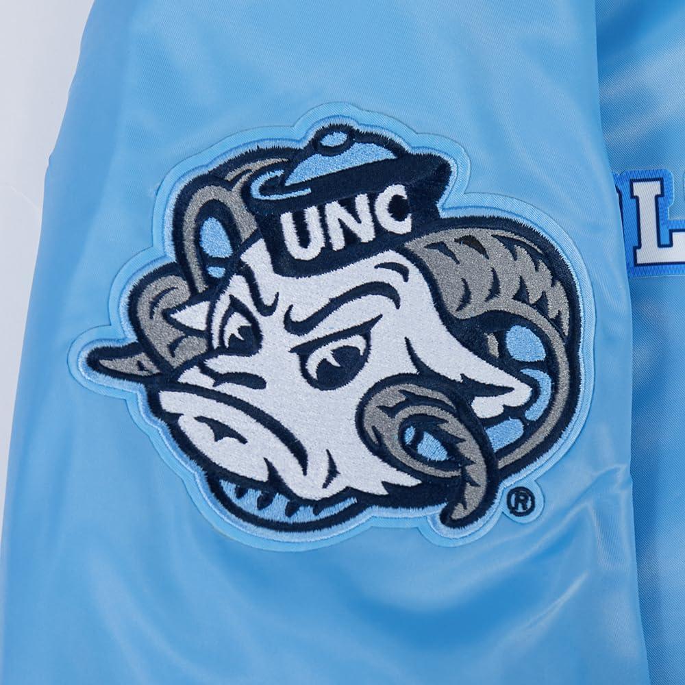 image:imagePro Standard NCAA mens Mens College Classic Chenille Satin JacketUniversity Blue