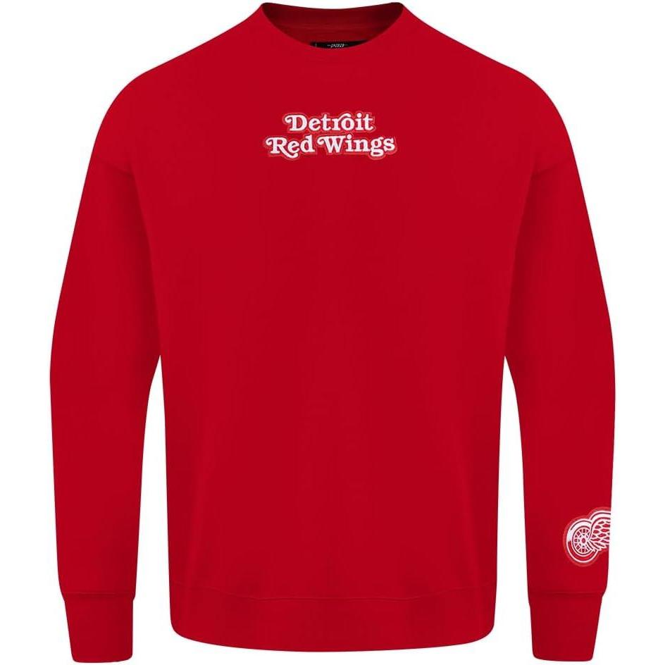 image:imagePro Standard NHL mens Mens Nhl Wingspan Fleece Crewneck SweatshirtTeam Color