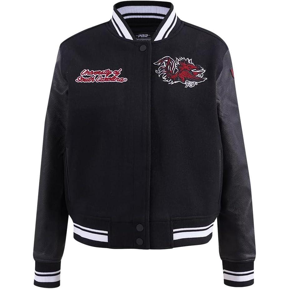 image:imagePro Standard Womens College Classic Essentials Varsity JacketBlack