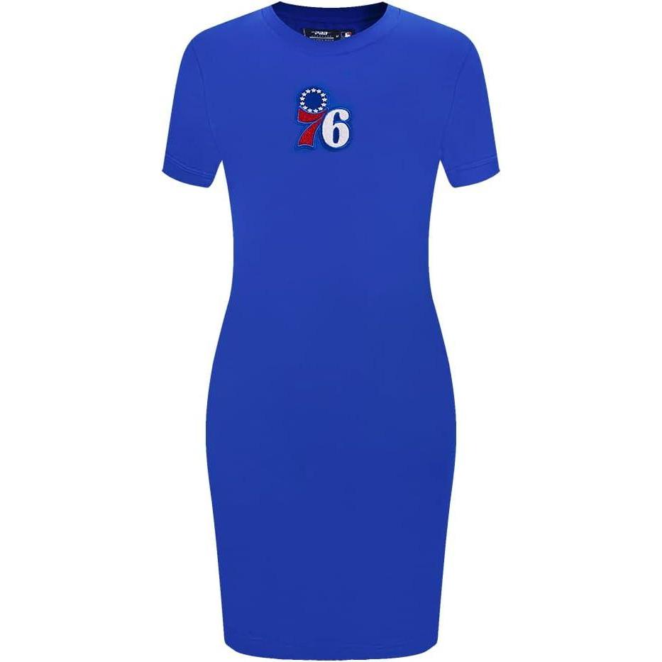 image:imageWomens NBA Classic Chenille Cotton Body Con DressRoyal Blue