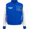 Pro Standard Womens College Classic Essentials Varsity Jacket(Royal Blue/White)