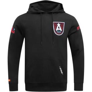 Pro Standard Mens WNBA Classic Chenille Pull Over Hoodie(Black)