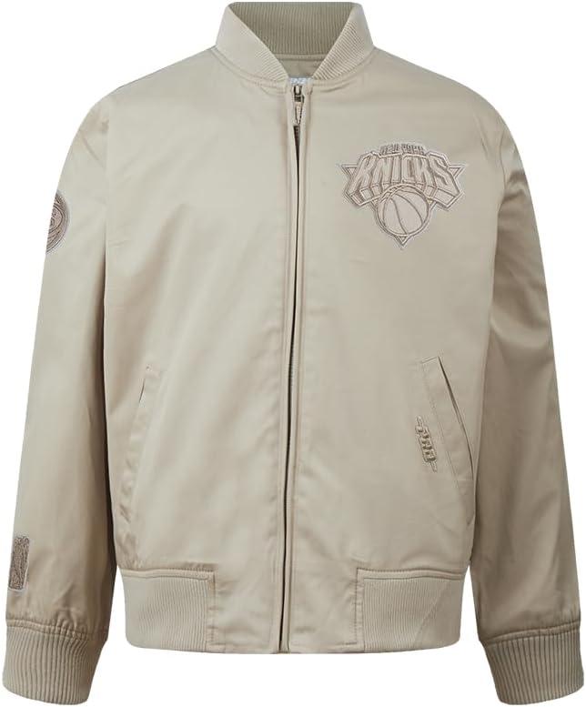 image:imagePro Standard NBA boys Big Boys Nba Neutral Twill JacketsTaupe