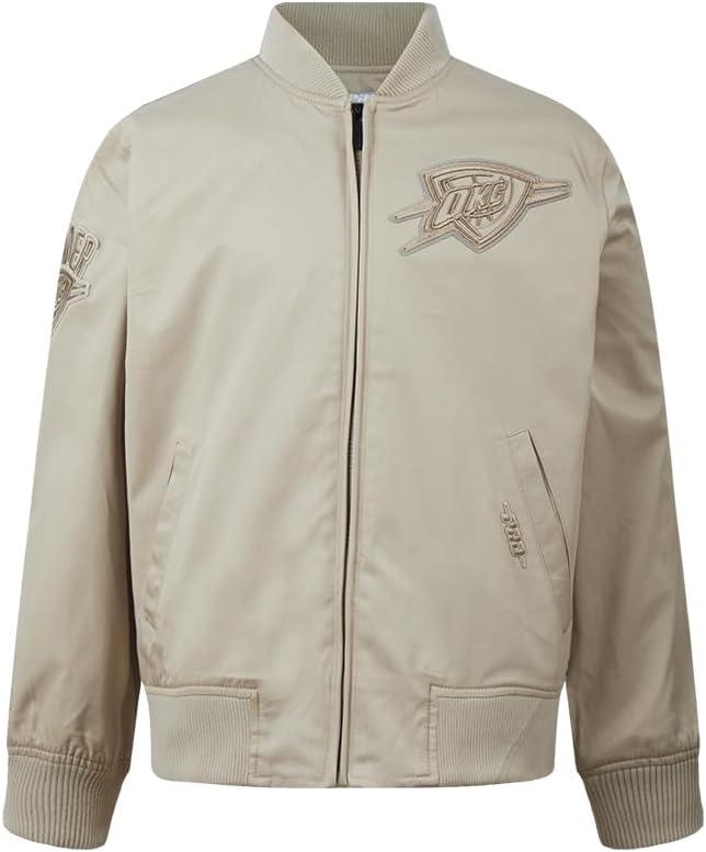 image:imagePro Standard NBA boys Big Boys Nba Neutral Twill JacketsTaupe