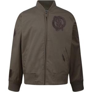 Pro Standard NBA boys Big Boys Nba Neutral Twill Jackets(Dark Taupe)