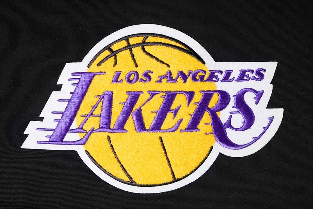 image:imagePro Standard Womens NBA Retro Classics Brushed Back French Terry Cropped Pullover HoodieBlackPurpleYellow