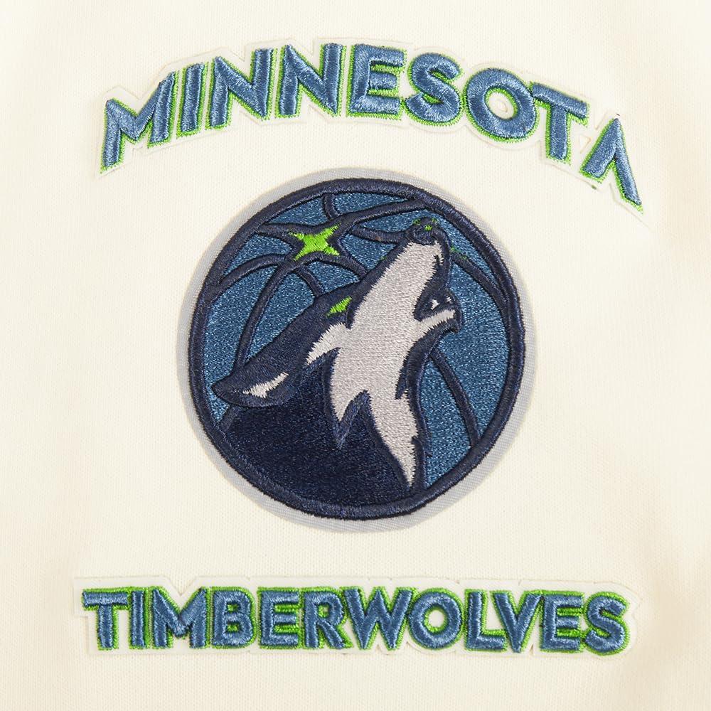 image:imagePro Standard Womens NBA Retro Classics Brushed Back French Terry Cropped Pullover HoodieEggshell Midnight Navy
