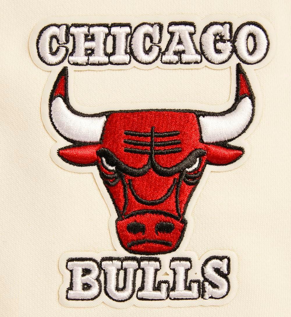 image:imagePro Standard Womens NBA Retro Classics Brushed Back French Terry Cropped Pullover HoodieEggshell Red
