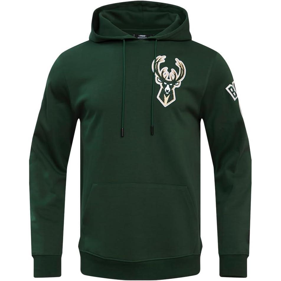image:imagePro Standard Mens NBA Classic Chenille Pull Over HoodieForest Green