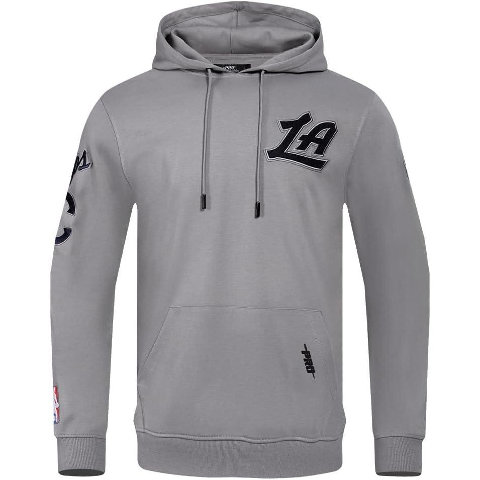 image:imagePro Standard Mens NBA Classic Chenille Pull Over HoodieGray