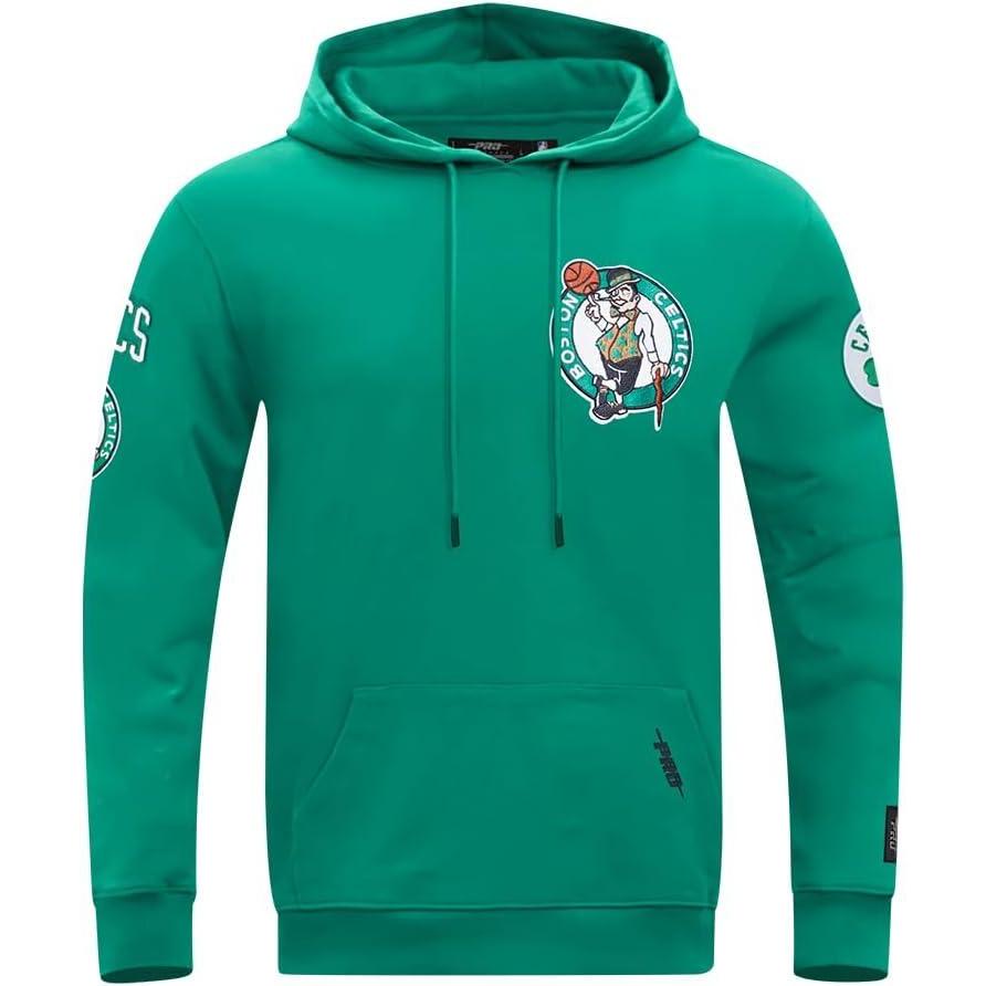 image:imagePro Standard Mens NBA Classic Chenille Pull Over HoodieGreen