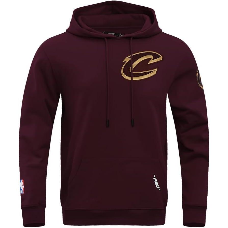 image:imagePro Standard Mens NBA Classic Chenille Pull Over HoodieWine