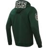 Pro Standard Mens NBA Classic Chenille Pull Over Hoodie(Forest Green)