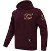 Pro Standard Mens NBA Classic Chenille Pull Over Hoodie(Wine)
