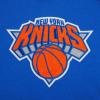 Pro Standard Womens NBA Retro Classics Brushed Back French Terry Cropped Pullover Hoodie(Royal/Orange/Royal)