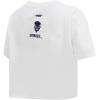 Womens College Classic Essentials Cotton Short Sleeve Boxy Tee