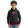 Pro Standard Big Boys NFL Retro Classics Pull Over Hoodie(Black/Red/Black)