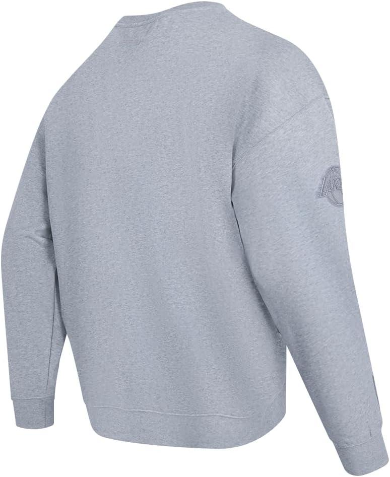 image:imagePro Standard Mens NBA Mash Up Crewneck SweatshirtDark Heather Gray