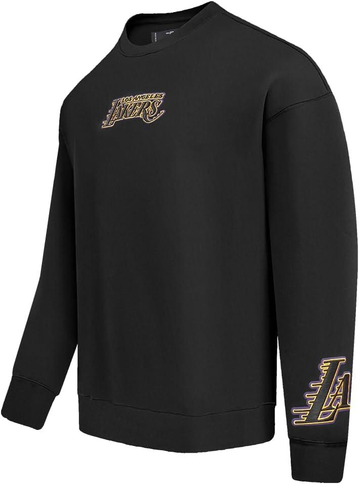 image:imagePro Standard Mens NBA Mash Up Crewneck SweatshirtDark Taupe