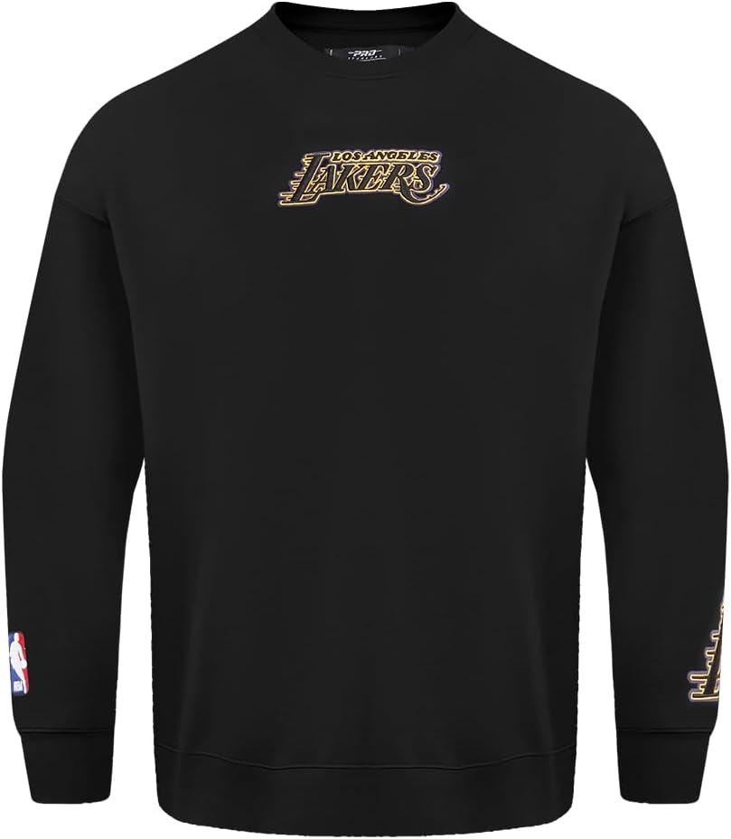 image:imagePro Standard Mens NBA Mash Up Crewneck SweatshirtDark Taupe