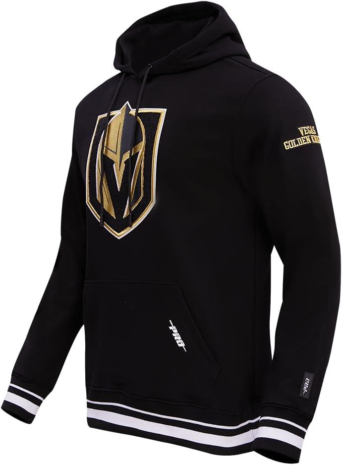 image:imagePro Standard Mens NHL Retro Classics Brushed Back French Terry Pull Over HoodieBlack