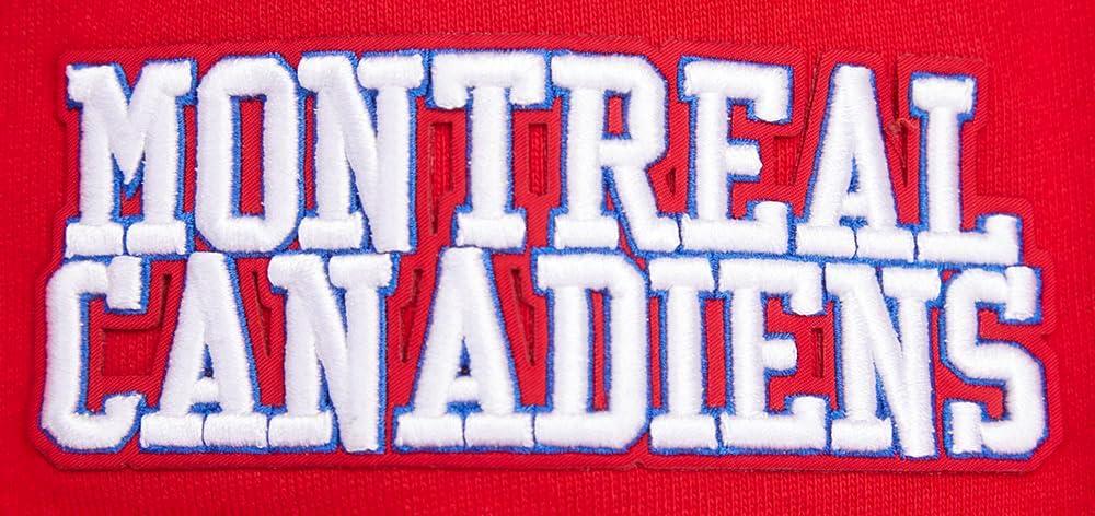 image:imagePro Standard Mens NHL Retro Classics Brushed Back French Terry Pull Over HoodieRed