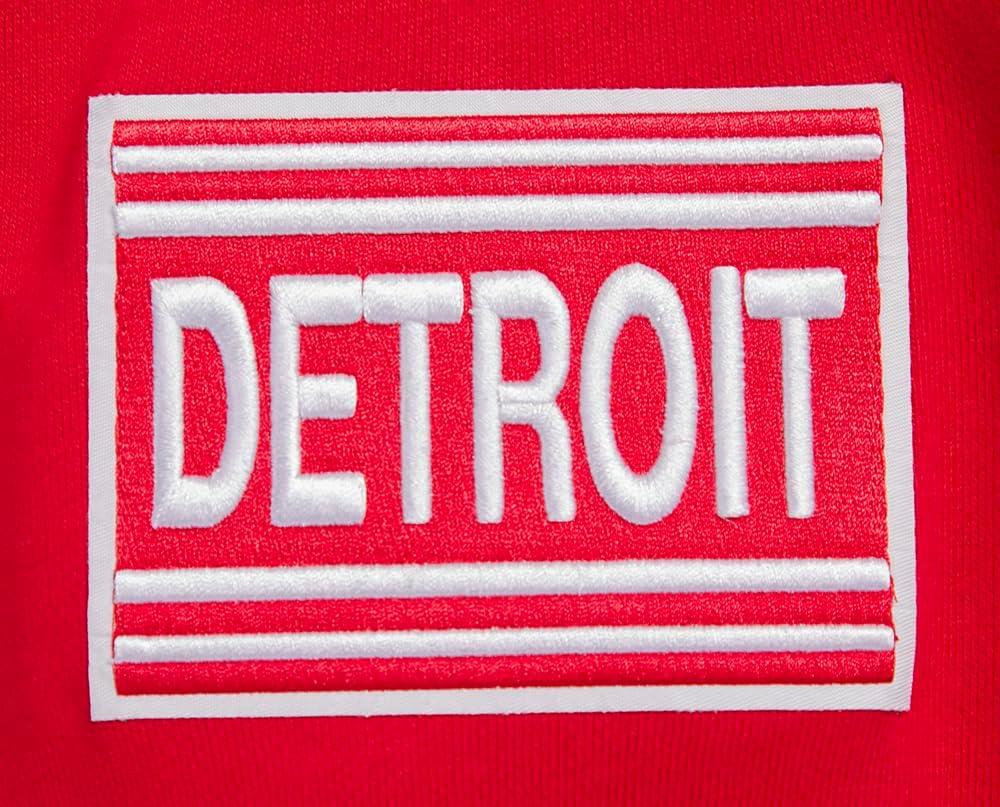 image:imagePro Standard Mens NHL Retro Classics Brushed Back French Terry Pull Over HoodieRed